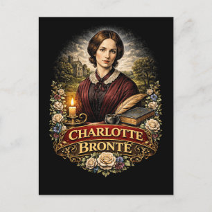 Charlotte Brontë Postcard