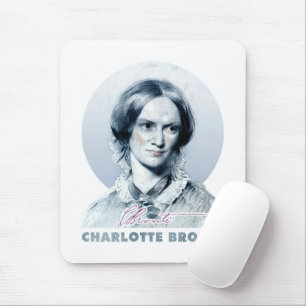 Charlotte Bronte Richmond Painting Portrait Mouse Pad