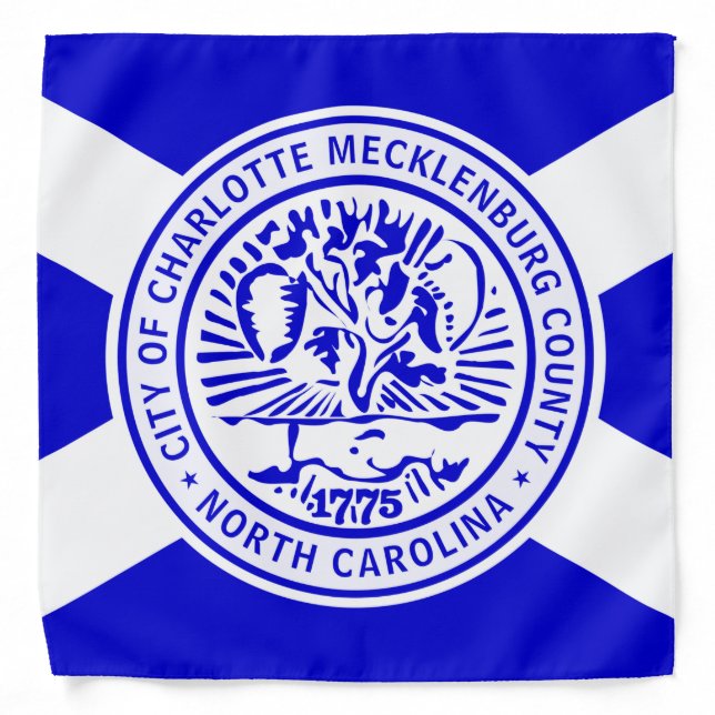 Charlotte City flag Bandana (Front)