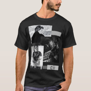 Charlotte de Witte - black and white T-Shirt