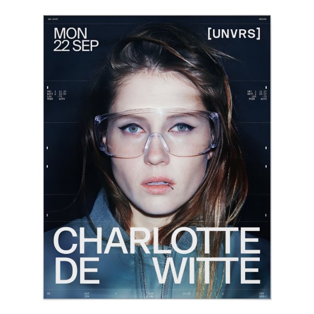 Charlotte de Witte [UNVRS] Poster (Front)