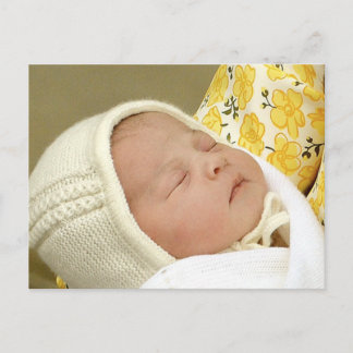 Charlotte Elizabeth Diana - British Will Kate Postcard