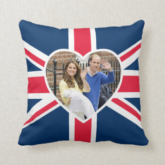 Charlotte Elizabeth Diana - British Will Kate Throw Pillow