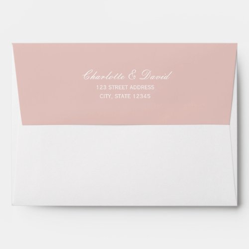 Charlotte F  Return Address Envelope