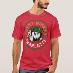 Charlotte Forty Niners Vintage Design T-Shirt