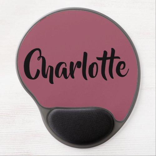 Charlotte from orphan Black calligraphy Gel Mouse Pad