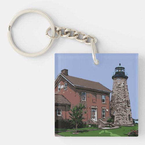 CHARLOTTE_GENESEE KEYCHAIN