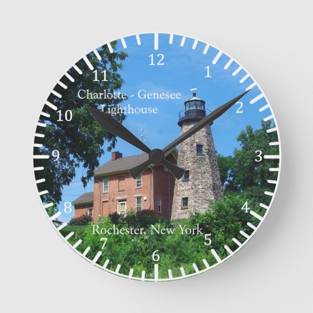 Charlotte - Genesee Lighthouse clock (Front)