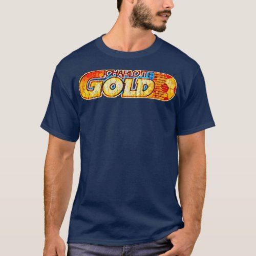 Charlotte Gold Soccer T_Shirt