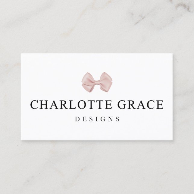 Charlotte Grace Business Card (Front)