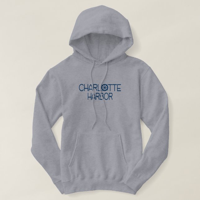 Charlotte Harbor Florida Hoodie Sweatshirt (Design Front)