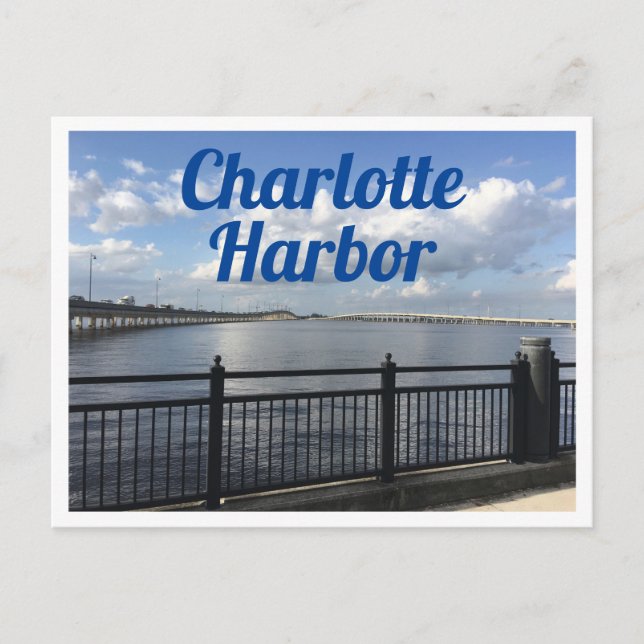 Charlotte Harbor Punta Gorda Florida Postcard (Front)