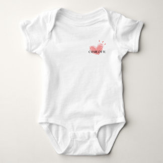 Charlotte Heart Baby Bodysuit 