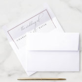 Juniper Green Watercolor A7 5x7 Wedding Invitation Envelope, Zazzle