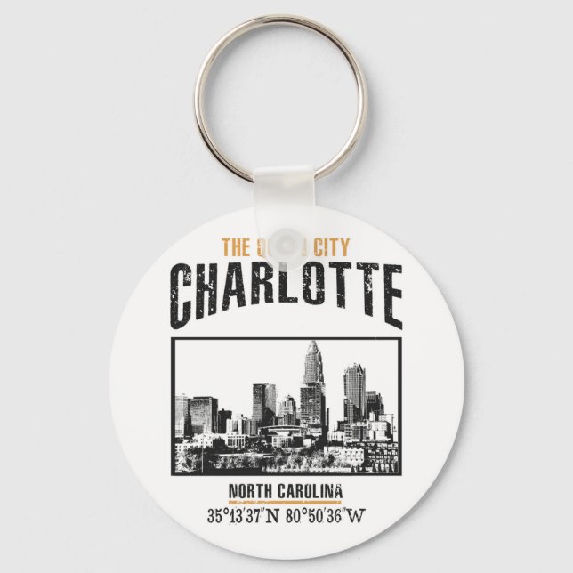 Charlotte Keychain (Front)