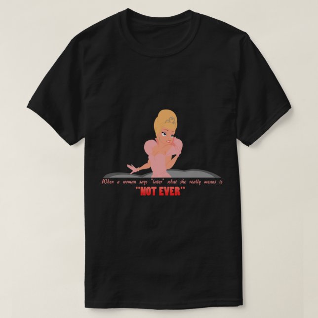 Charlotte La Bouff - Not Ever Classic T-Shirt (Design Front)