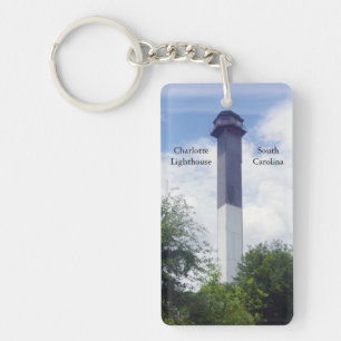 Charlotte Lighthouse acrylic key chain