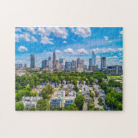 Charlotte Modern Buildings USA Jigsaw Puzzle