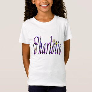 Charlotte Name Logo, T-Shirt