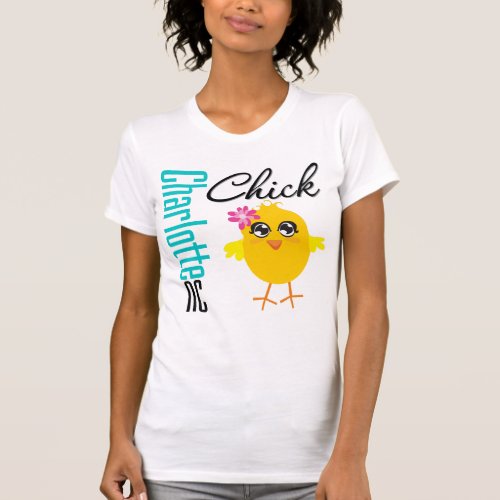Charlotte NC Chick T_Shirt