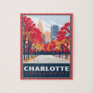 Charlotte, NC  Jigsaw Puzzle