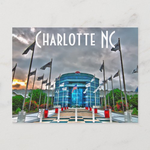 Charlotte NC lowes motor speedway Postcard