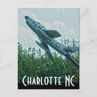 Charlotte NC Postcard