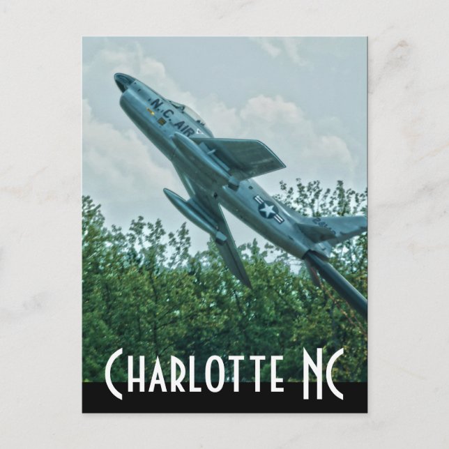 Charlotte NC Postcard (Front)