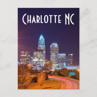 Charlotte NC Postcard