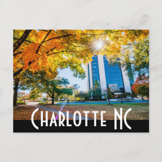 Charlotte NC Postcard