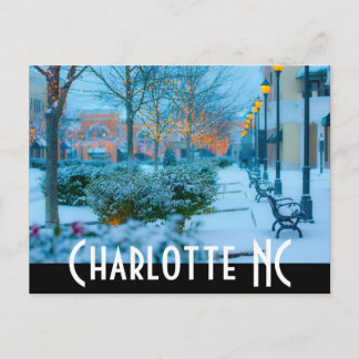 Charlotte NC Postcard