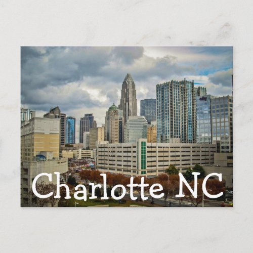Charlotte NC Postcard