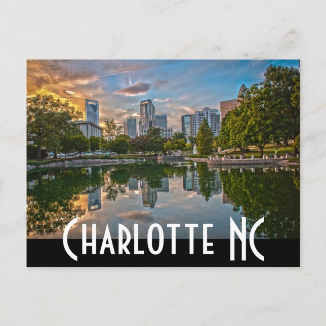 Charlotte NC Postcard (Front)