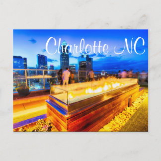 Charlotte NC Postcard