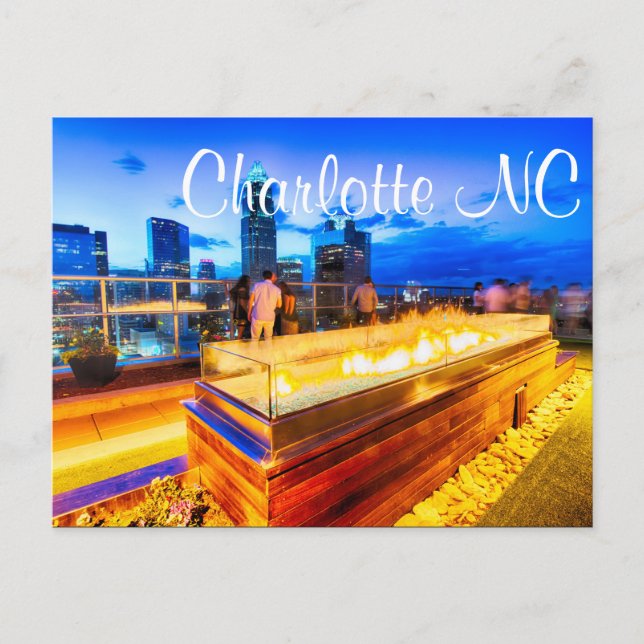 Charlotte NC Postcard (Front)