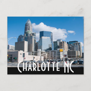 Charlotte NC Postcard