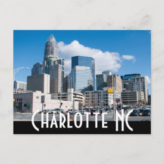 Charlotte NC Postcard