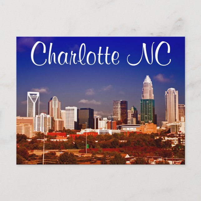 Charlotte NC Postcard (Front)