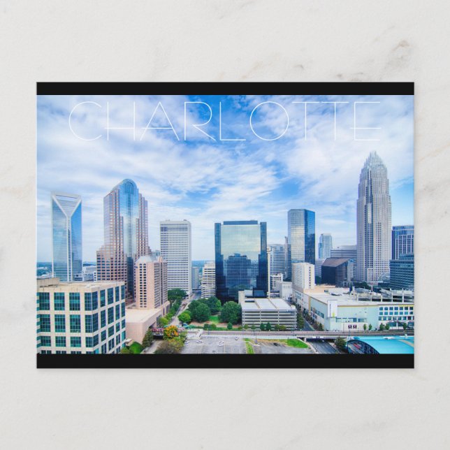 Charlotte NC Postcard (Front)