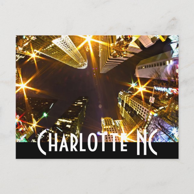 Charlotte NC Postcard (Front)