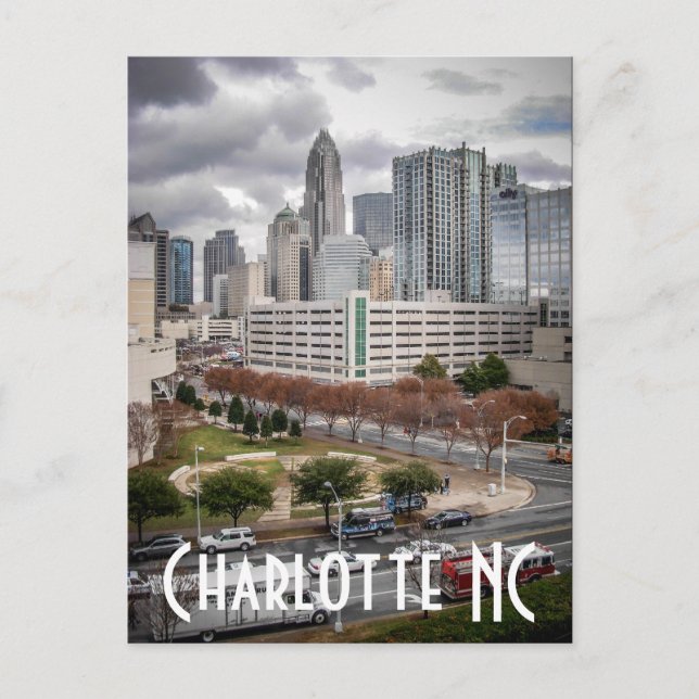 Charlotte NC Postcard (Front)