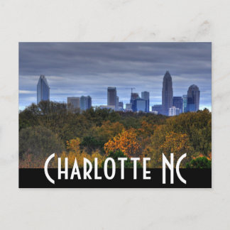 Charlotte NC Postcard