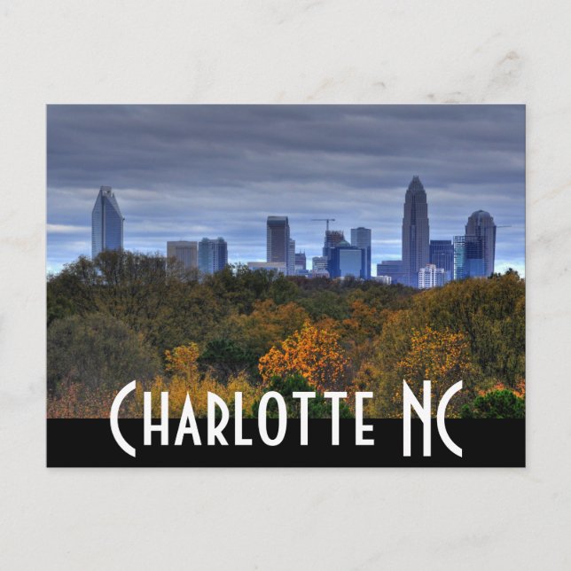 Charlotte NC Postcard (Front)
