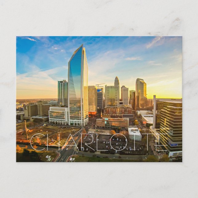 Charlotte NC Postcard (Front)