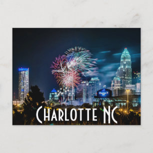 Charlotte NC Postcard