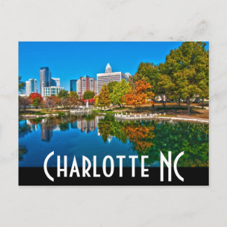 Charlotte NC Postcard