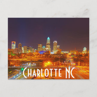 Charlotte NC Postcard