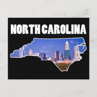 Charlotte NC Postcard