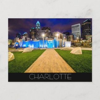 Charlotte NC Postcard