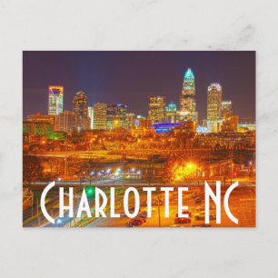 Charlotte NC Postcard